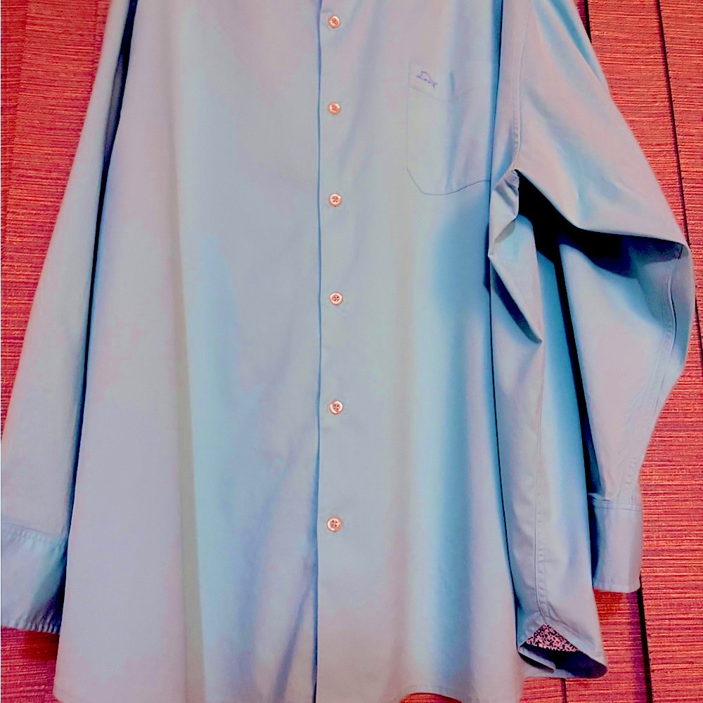 Tommy Bahama  Blue Casual Button Down Shirt